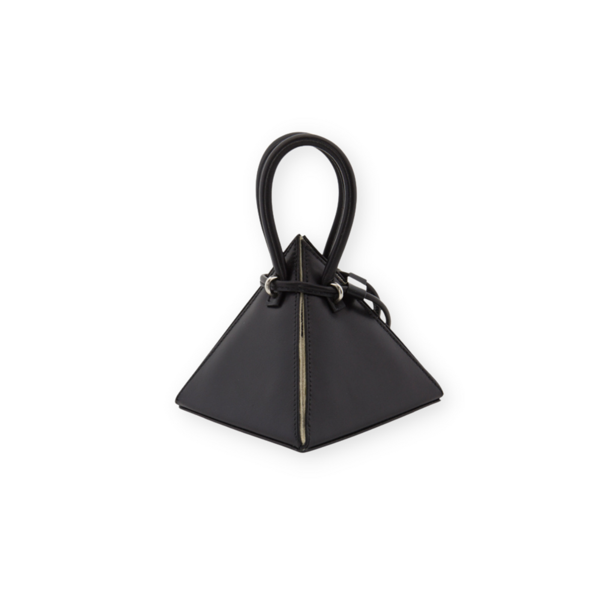 LIA Iconic Black Leather Mini Bag