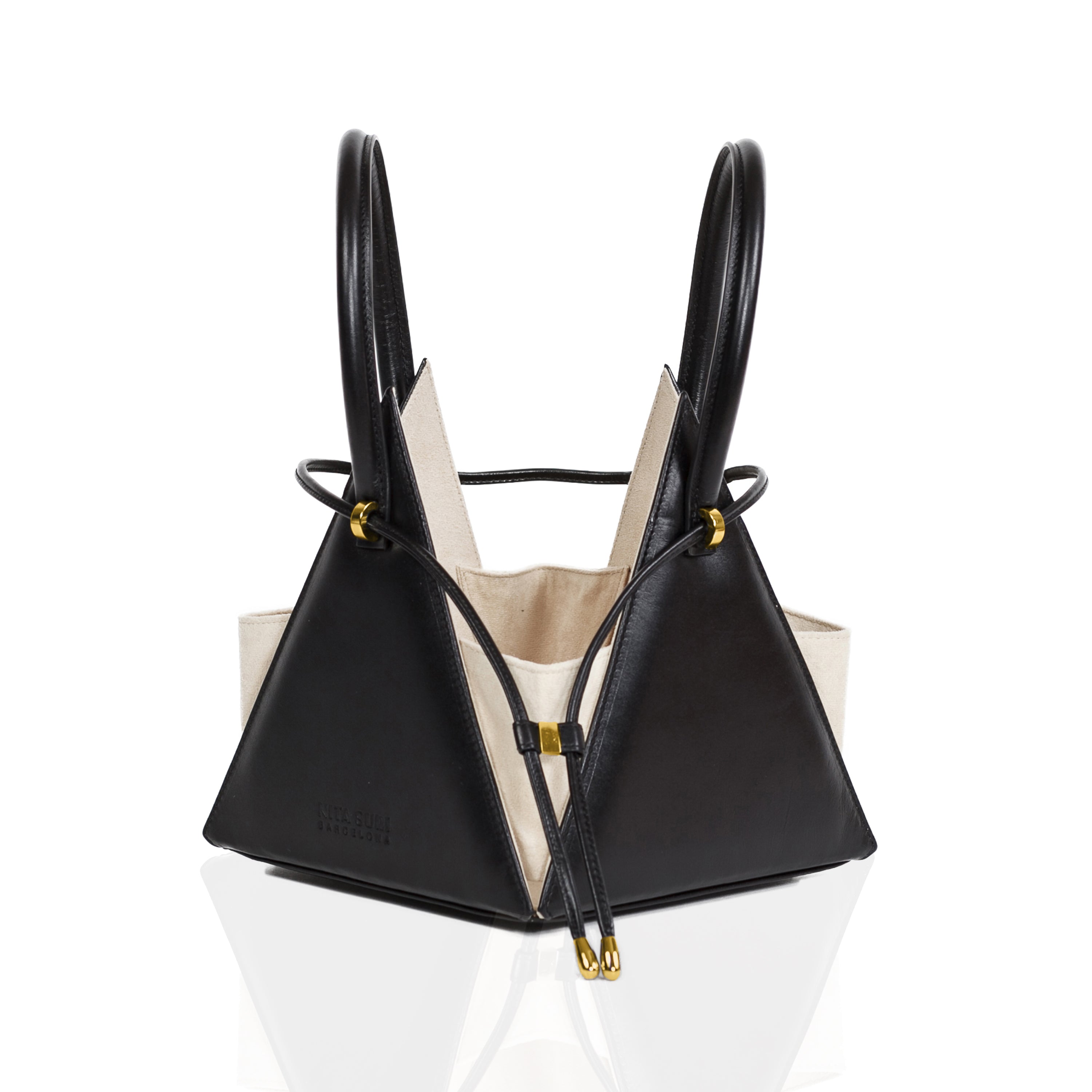 LIA Pyramid Python Burgundy Exotic Leather Handbag – NITASURI